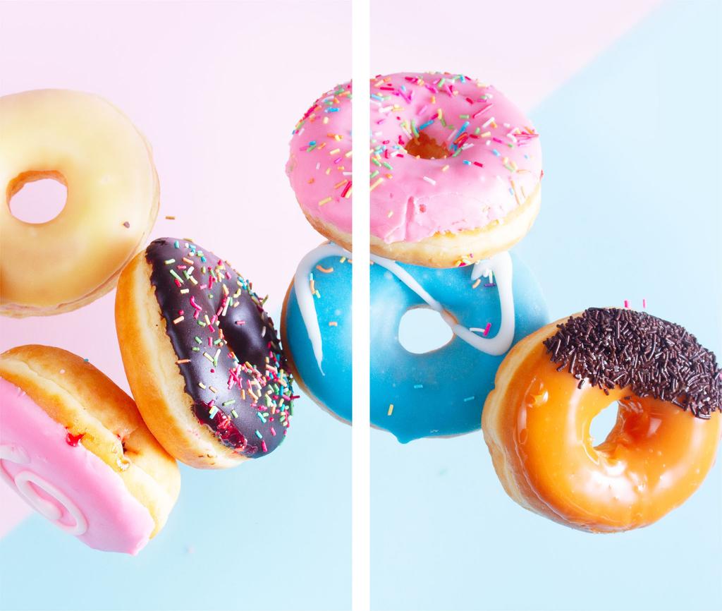 Szklana Deska Do Krojenia 2X 30X52 Pączki