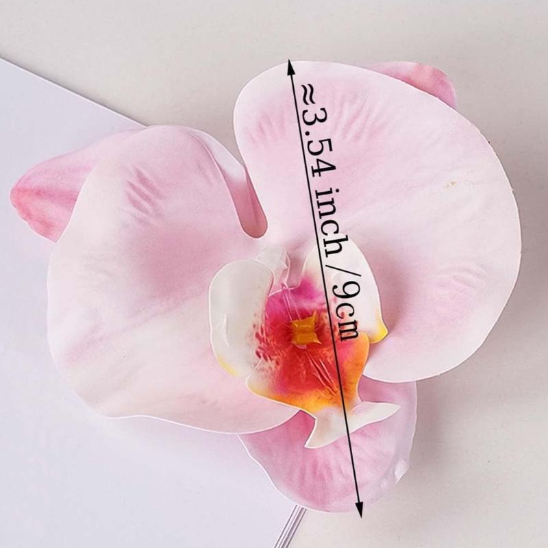 10PCS Elegant Bowknot shape Plastic Cakes Decorations Pink Frosts Toppers for Baking Party Supplies