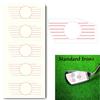 Golf Training Aids for Woods Irons and Putters Golf Impact Tape Labels Golf Club Impact Stickers Swing Tape for Practice