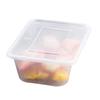 Transparent Single Compartment Plastic Takeout Box