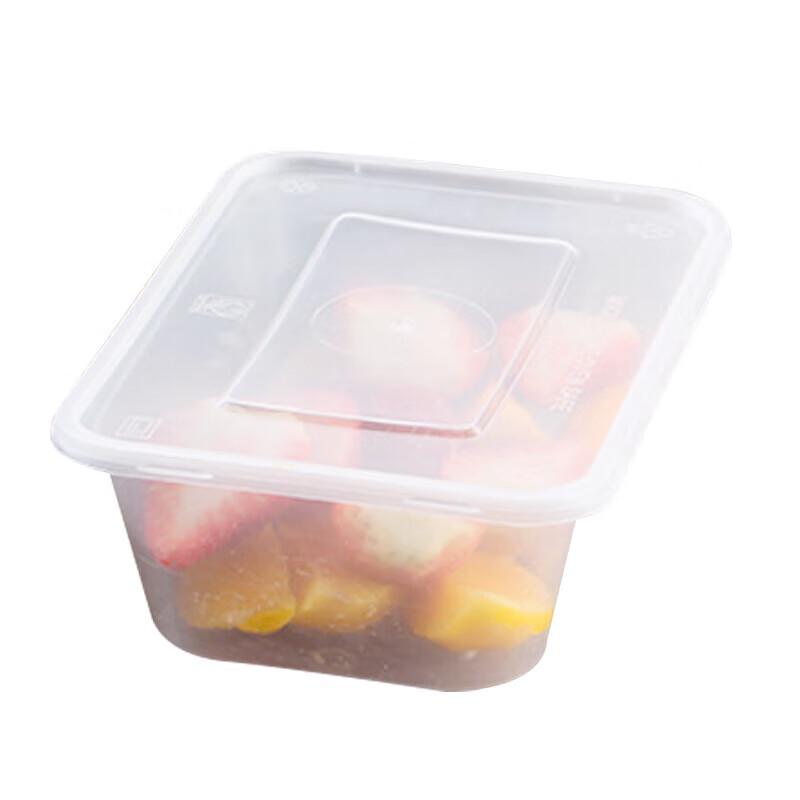 Transparent Single Compartment Plastic Takeout Box
