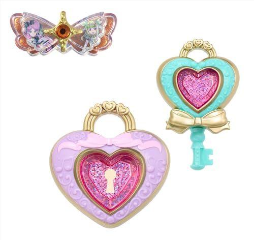 

[Б/У] [BANDAI] Kimi to Idol PreCure Pretty Holic Heart Kirari Lock (Бонус: PreCure Кирарун Лента Кюна и Кюре Кисс вер.) e 729b95e1