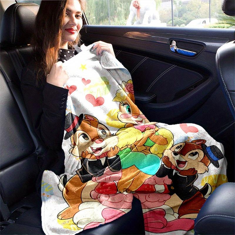 1pc,Charming Chip 'n' Dale Blanket Perfect for Home Decor, Couch Cover, Outdoor Use, Travel