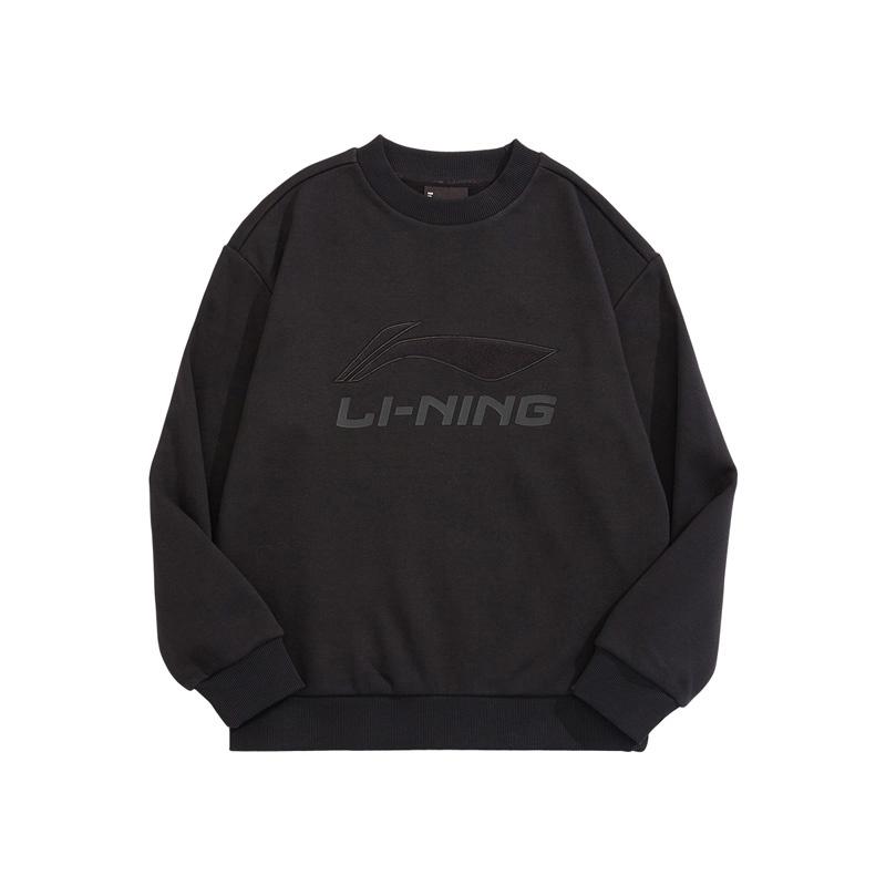 Li Ning Sweatshirt Unisex Black YWDU463-3 140