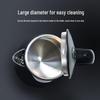 Grelide 1.2L Low-Power 304 Stainless Steel Electric Kettle CN plug (adapter included)