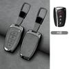 Zinc Alloy Leather Car Key Fob Case For Hyundai Grand Santa Fe 3 Dm Ix45 Ix35 Genesis Dh Grandeur Azera Hg Equus Key Fob Case