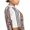 adidas T-shirt da Donna con Stampa Integrale e Scollo a V KX1897