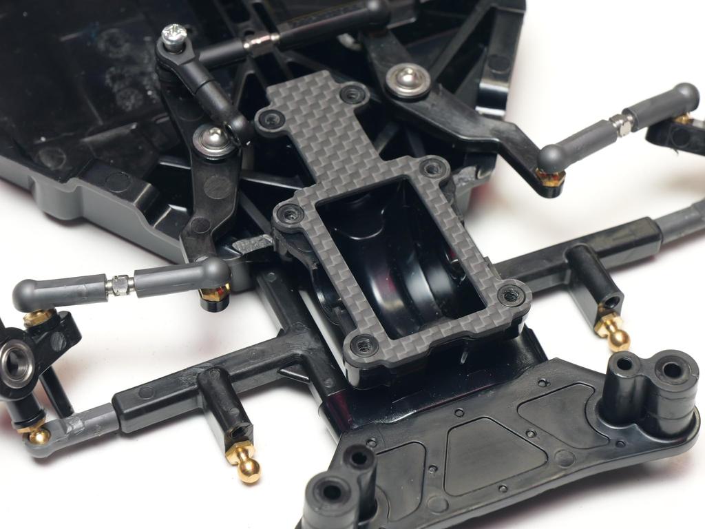 Front carbon plate type 2 for TT-02