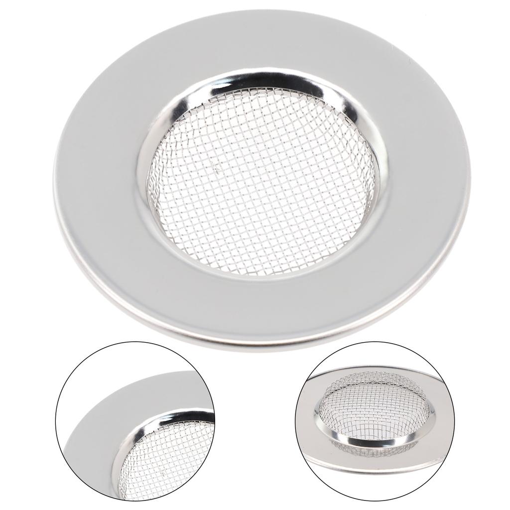 Bathtub Hair Catcher Stainless Steel Stopper Shower Drain Hole Filter Kitchen Sink Strainer Prevent Blockage Home Leak Net
