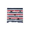 MIKIHOUSE Double B Striped Bear Belly Warmer Mesh Navy Made In Japan Baby Kids Boys Girls Summer Band 20x19cm 62-9802-263