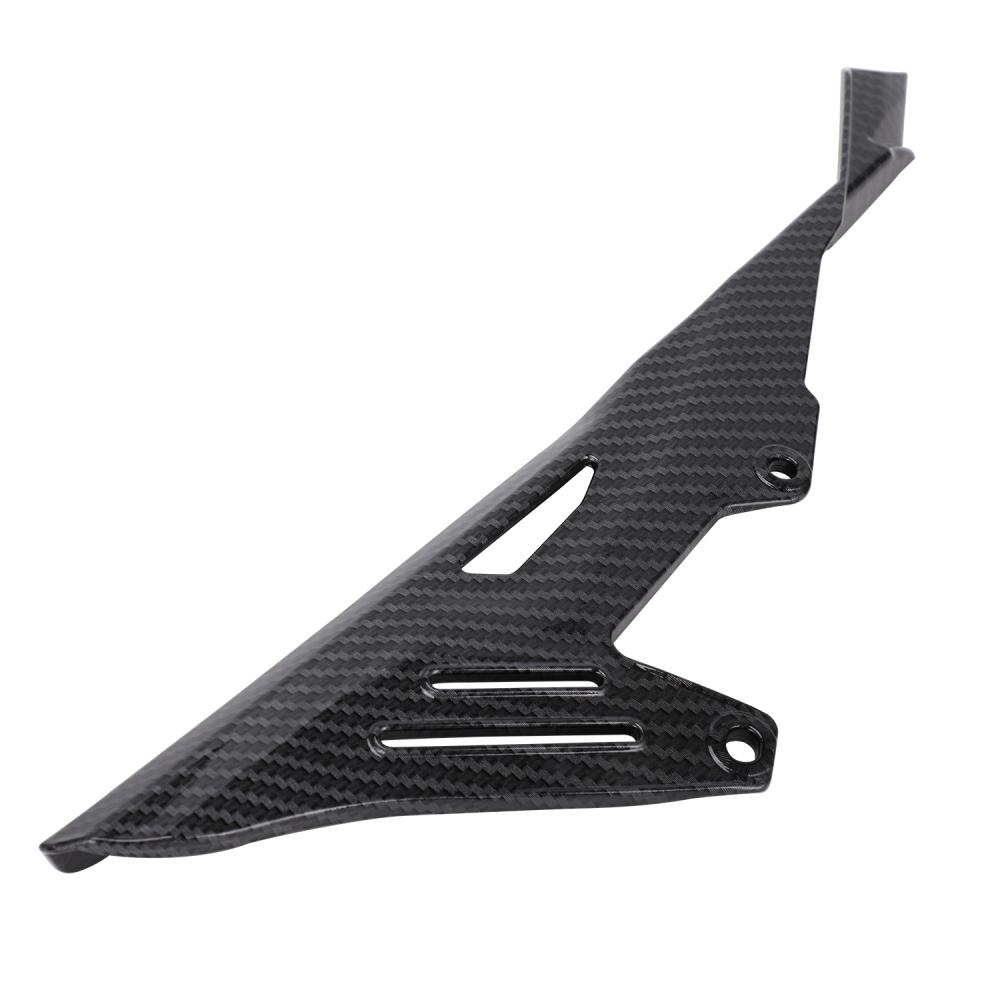 Motorcycles Chain Guard Cover Protector Sprocket PP For Surron Light Bee X S Carbon Fiber Pattern Electric Dirt Bike E-bikes