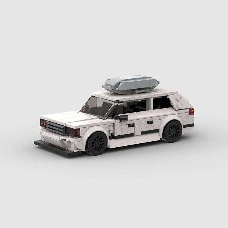MOC Technical Car City Speed Vehicle Vetro Car Rally Building Blocks Bricks Ornament Creative Toys For Kids Adults Birthday Gift