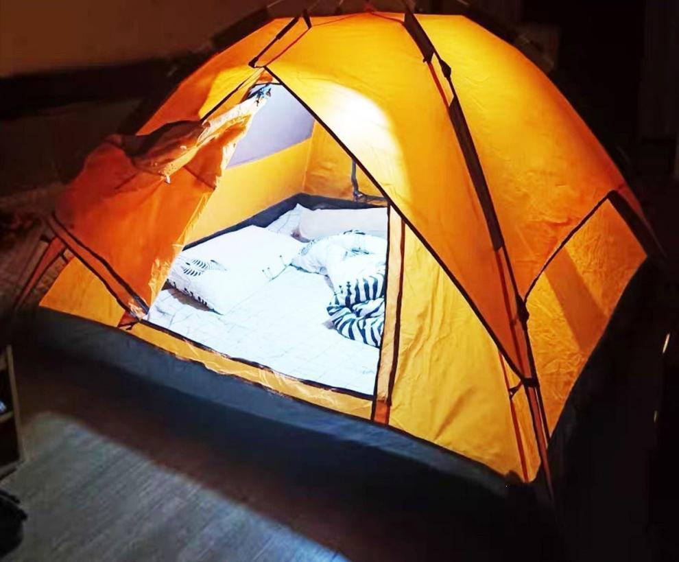 Rechargeable Super Bright Magnetic Outdoor Stall & Camping UFO Light with Long Battery Life