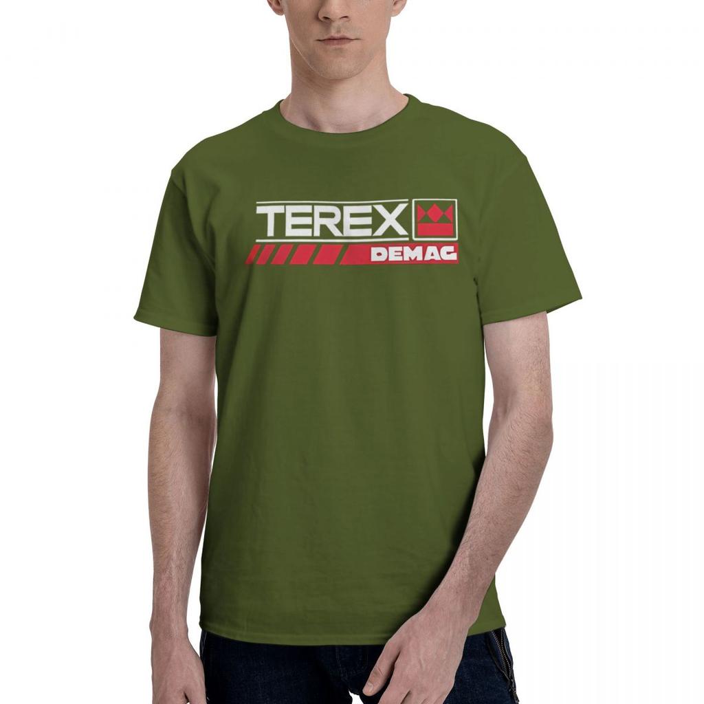 Terex Demag Cran 100 Cotton Casual Breathable Confortable Men Top Funny TShirt For Men Men Clothes
