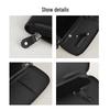 Leather Scissor Case for Two Hairdressing Scissors, Multi-Functional Tool Bag for Hair Styling.