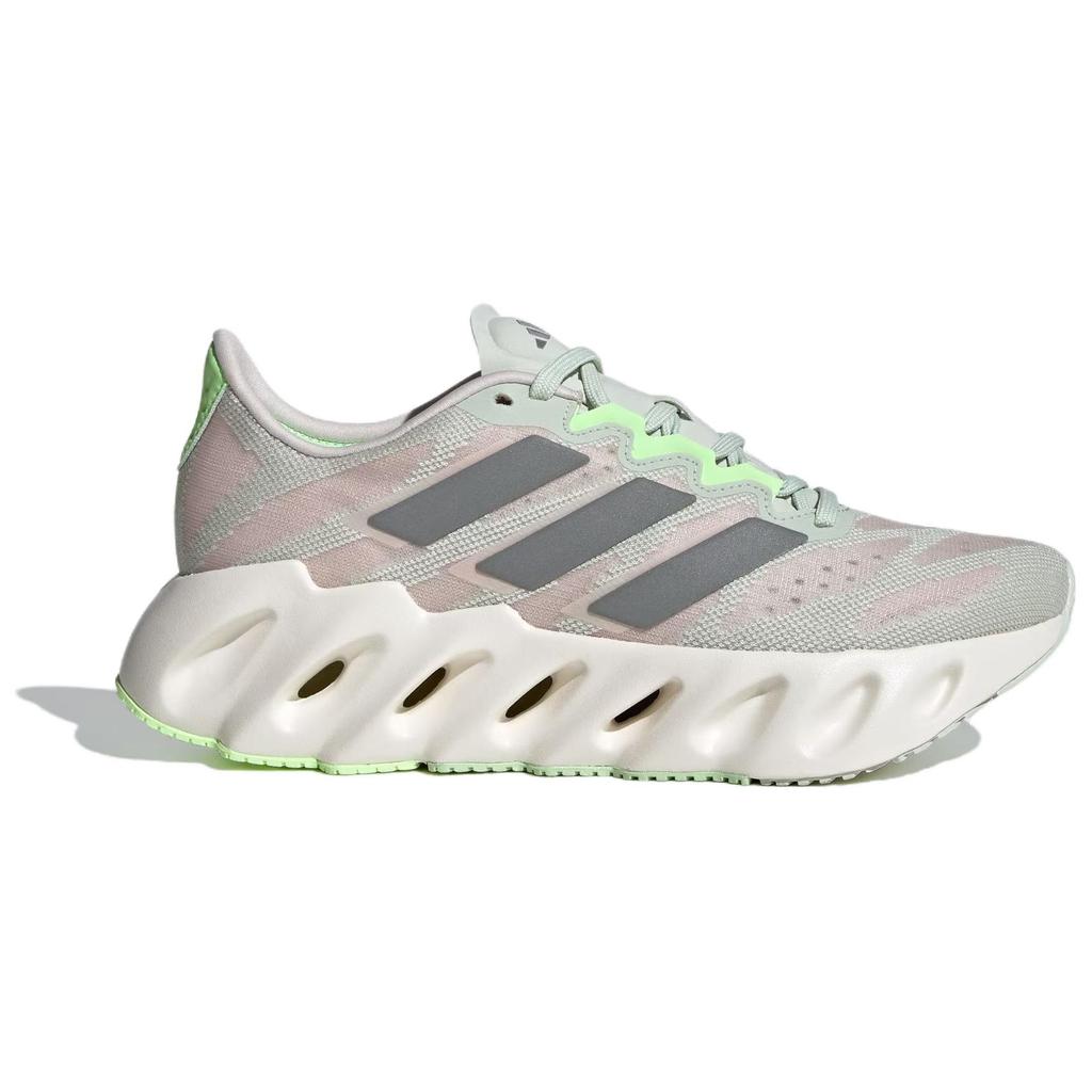 Adidas Switch Fwd Running Shoes Comfortable Shock Absorption Durable Low Top Casual Running Shoes Women Shoes Green Gray ID2646