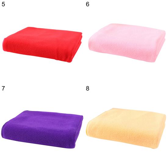 Wasserabsorbierendes, weiches, einfarbiges, schnell trocknendes Handtuch aus Mikrofaser für die Autowäsche