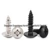 Nickel-Plated Silver/Black Umbrella Head TA3M3.5/4*5-6-8-10-12-14 Self-Tapping Pointed Tail Screws