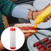 Efficient Cooking Tools Double Sided Squeeze Sauce Bottle for Efficient Cooking and Easy Cleaning In Kitchen or BBQ