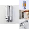 Hotel Bathroom Lockable Soap Dispenser With Hand Press For Commercial Use
