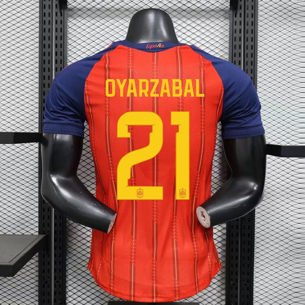 Spain 2026 Player Edition Home Jersey #19 Lamine Yamal Men's National Team Football Kit