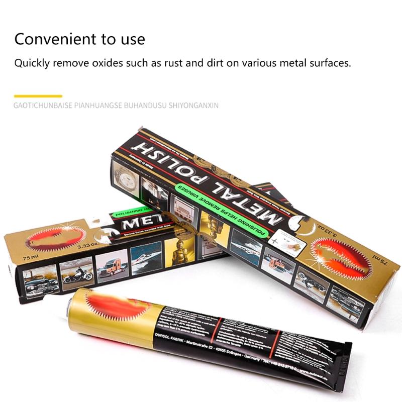 Safe Metal Cleaning Paste Cream Suitable for Deep Cleaning Polishing Without Harmful Chemicals Jewelry & Watch Band Care