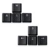 Textura Antideslizante Tapa de Tecla 4 Piezas Fibra de Carbono para G915/G813/G815/G913 TKL Keycaps de Perfil Bajo para Gamer