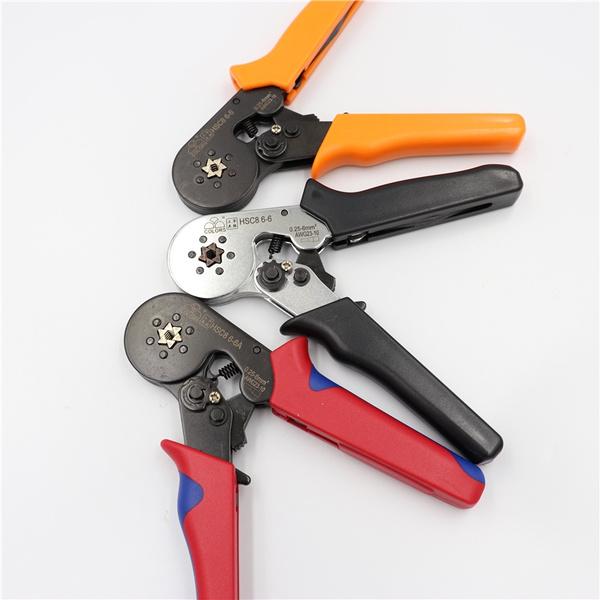 HSC86-6 AWG23-10 Crimping pliers pliers electrical pipe junction box mini pliers HSC8 6-6 0.25-6mm2  forceps  wire stripper