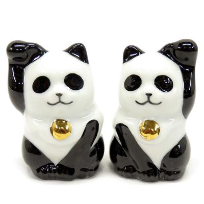 Portafortuna Orso fortunato gatto panda panda (paio)