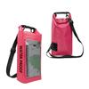 2L Schwimm-Trockentasche Touchscreen Outdoor Wasserdicht Schulter Kajak Trekking Strand Treiben PVC Pack Rafting Surfen Bootfahren Tasche