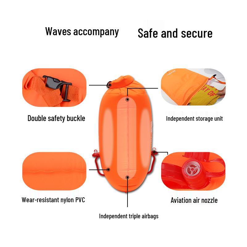 Langzi 35L L901 Swimming Float & Anti-Drowning Gear Bag for Water Sports