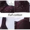 Women Front Button Bra Thin Cotton Lining 36-46 Plus Size Bras Butang Depan Top Underwear Lingerie for Elderly Old Woman