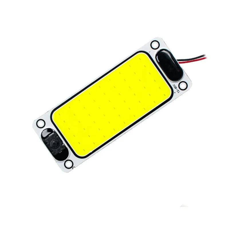 1pc LED 12-24V Car Reading LED Night Strip Light Interior Light Ceiling Lamp with On Off Switch for Van Lorry Truck Camper Boat