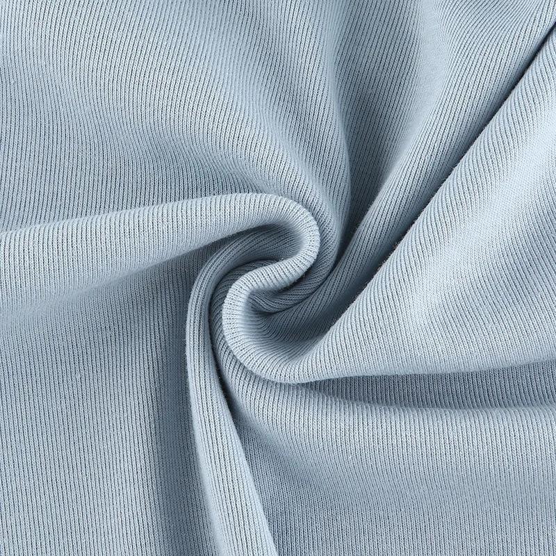 Women Crop Top Irregular Slim Fit Side Drawstring Long Sleeved T-shirt