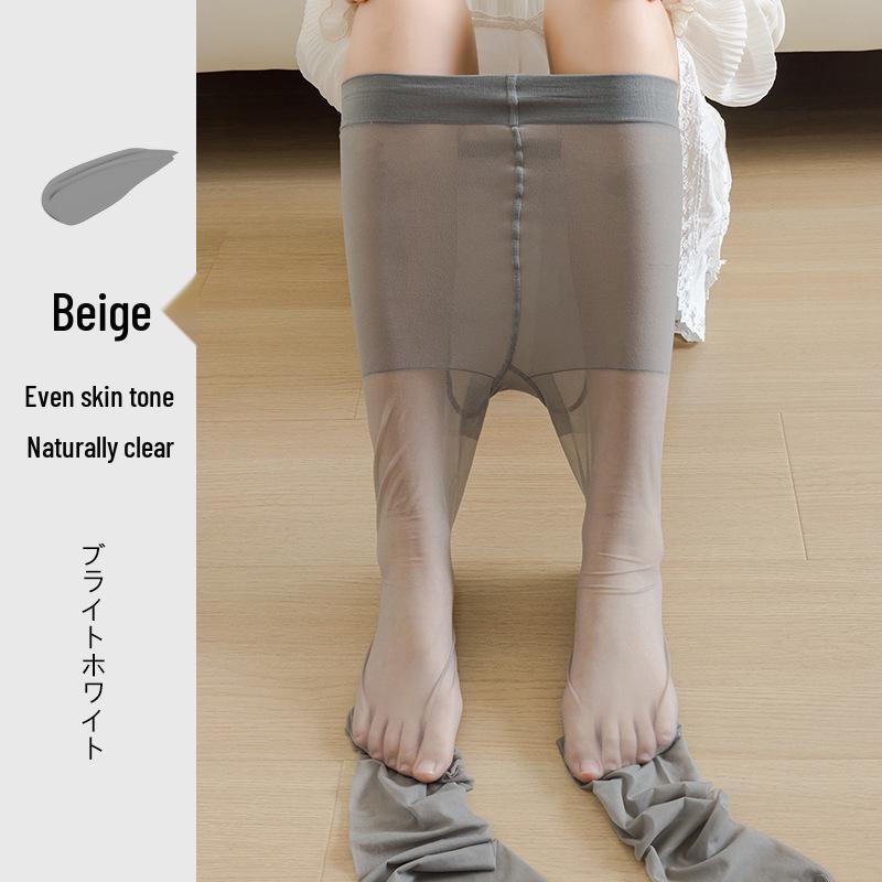 

Женские колготки от солнца мятно-зеленого и румяно-розового цвета - Летние шелковистые матовые леггинсы, осветляющие кожу Transparent PP Bag