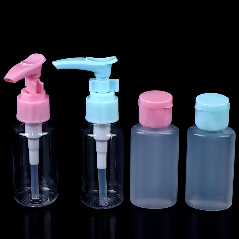 11Pcs Travel Refillable Bottle Set Cosmetic Lotion Toner Spray Shampoo Essentials Cream Bottle Empty Container For Toiletries