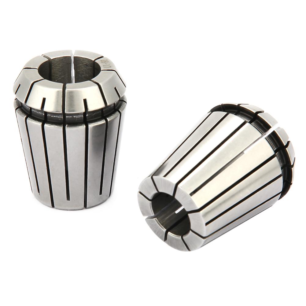 8 ST Manganstål ER32 Precisionsfjäderhylschuck för CNC Fräsning Svarv Gravyrmaskin