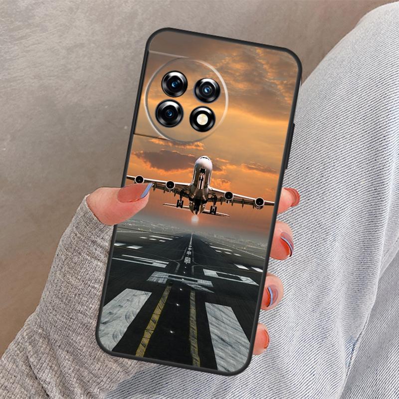 

Airplane Pilot Cover For OnePlus 12 12R 13 13R 11 10 Pro 8T 10T OnePlus Nord 4 CE 3 2 Lite N30 N20 N10 Case OnePlus Nord 3