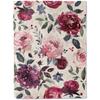 Romantic Rose Floral Blanket For Valentine's Day Gift Soft Flower Fleece Blanket for Bed Sofa Couch Chair Outdoor Travel Camping