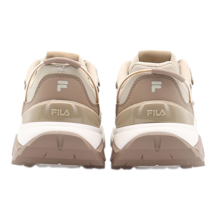 Fila Fashion Sneakers Corsa Round Toe Low Top Running Shoes Men Sneakers Oatmeal F12M144161FOG