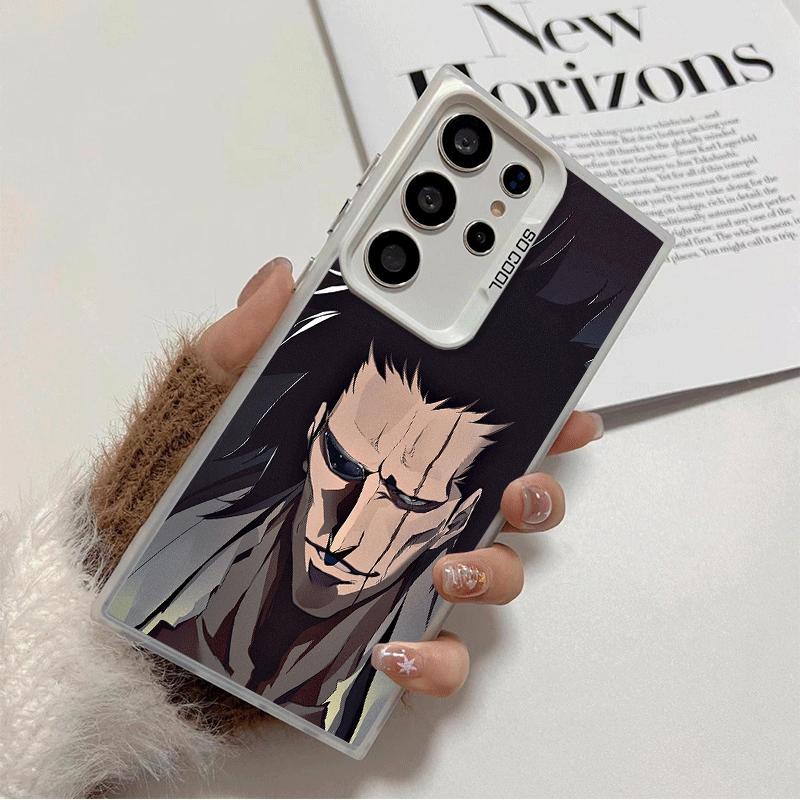 

Bleach Zaraki Kenpachi Soft Phone Case for Samsung Galaxy S24 S25 FE S26 Edge S23 Ultra S22 Plus S21 + Shockproof Cover Back She Samsung S26 Edge