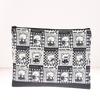 Cute Little Bear Cosmetic Bag Cartoon Canvas Makeup Bag Large Capacity Travel Toiletry Bag Clutch Bag For Girl Gifts