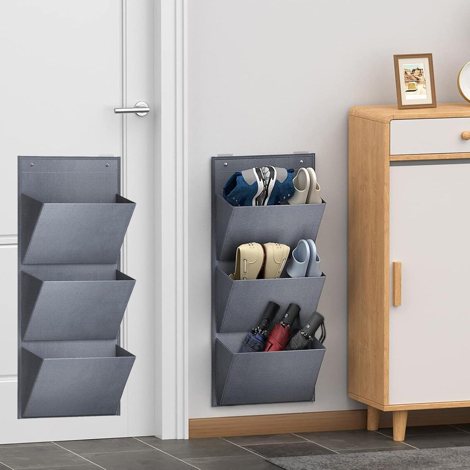 Подвесной органайзер для обуви с 2 отделениями экономящий место Многоразовое хранение для кладовой полотенец 3379₽