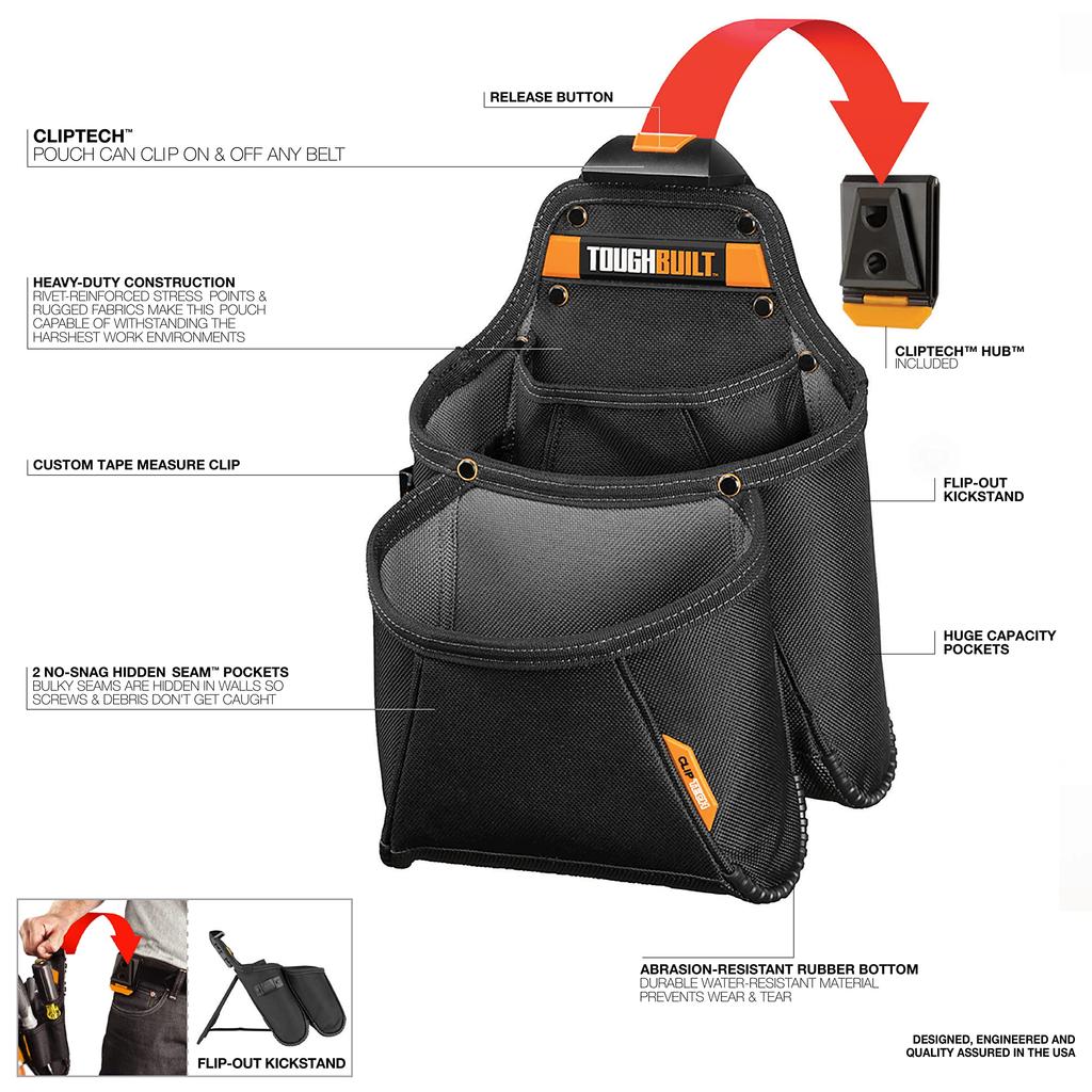 ToughBuilt Mega Supply by ToughBuilt Pouch, tb-ct-03