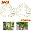 Plant Support Adjustable Metal Plant Support Climbing Stem Holder Monstera Stabilizergardening Tools and Planting Supplies