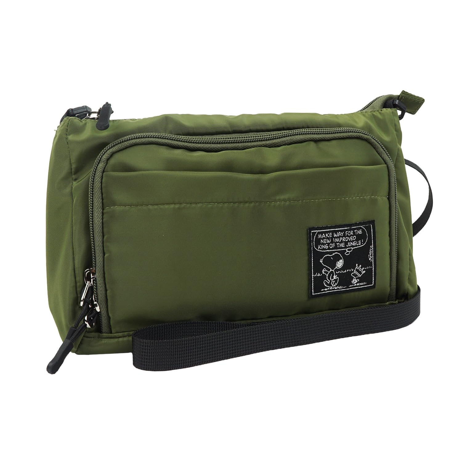 

Гаманець Сумка через плече Сумка через плече Пошет Snoopy SNOOPY Блискавка Плетена Іменини Подарунок на День народження [E-mono] Жіночий Матері (хакі)