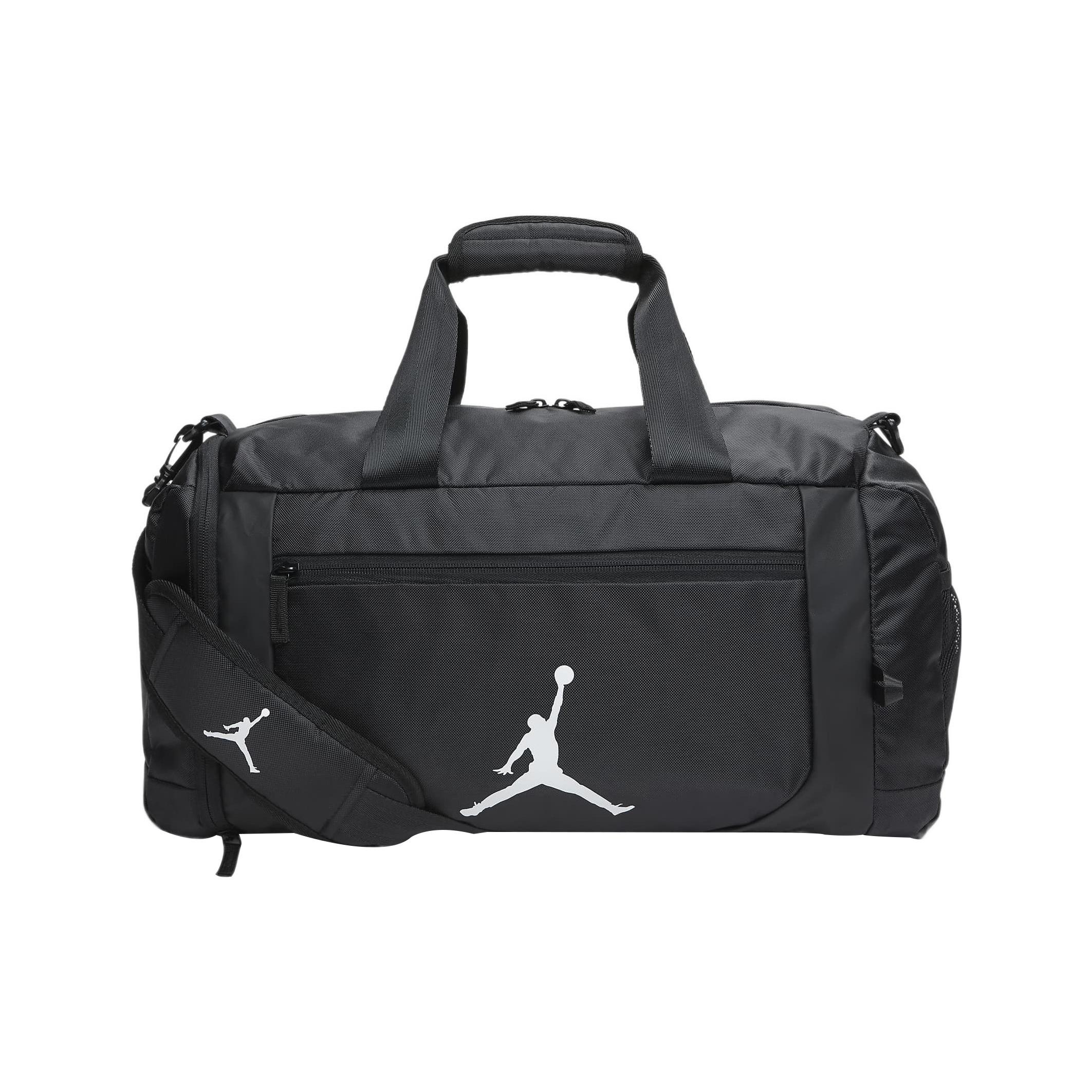 

Новая полиэстеровая сумка через плечо Jordan, сумка-кроссбоди, сумки, спортивные сумки, большой размер, унисекс, черная FB1757-011 53.3*25.4*25.9CM