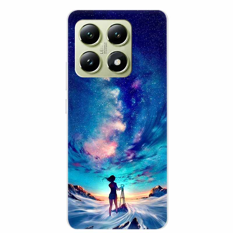 6.67" For Xiaomi 14T Pro 5G Phone Case Clear Silicone Soft TPU Back Cover Case For Xiaomi 14T Pro Case 14 T 14TPro Protective