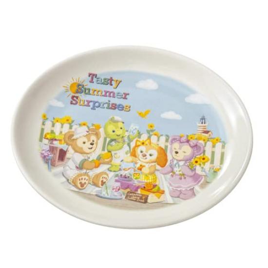 Duffy Friends Souvenir Plate Tasty Summer Surprise 2022 DisneySea Disney Merchandise Souvenir & [Tokyo Exclusive]