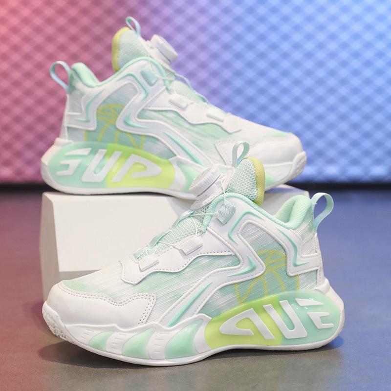 Boys' Autumn Mesh Breathable Sports Shoes - Kids' Running & Basketball Shoes with Soft Soles